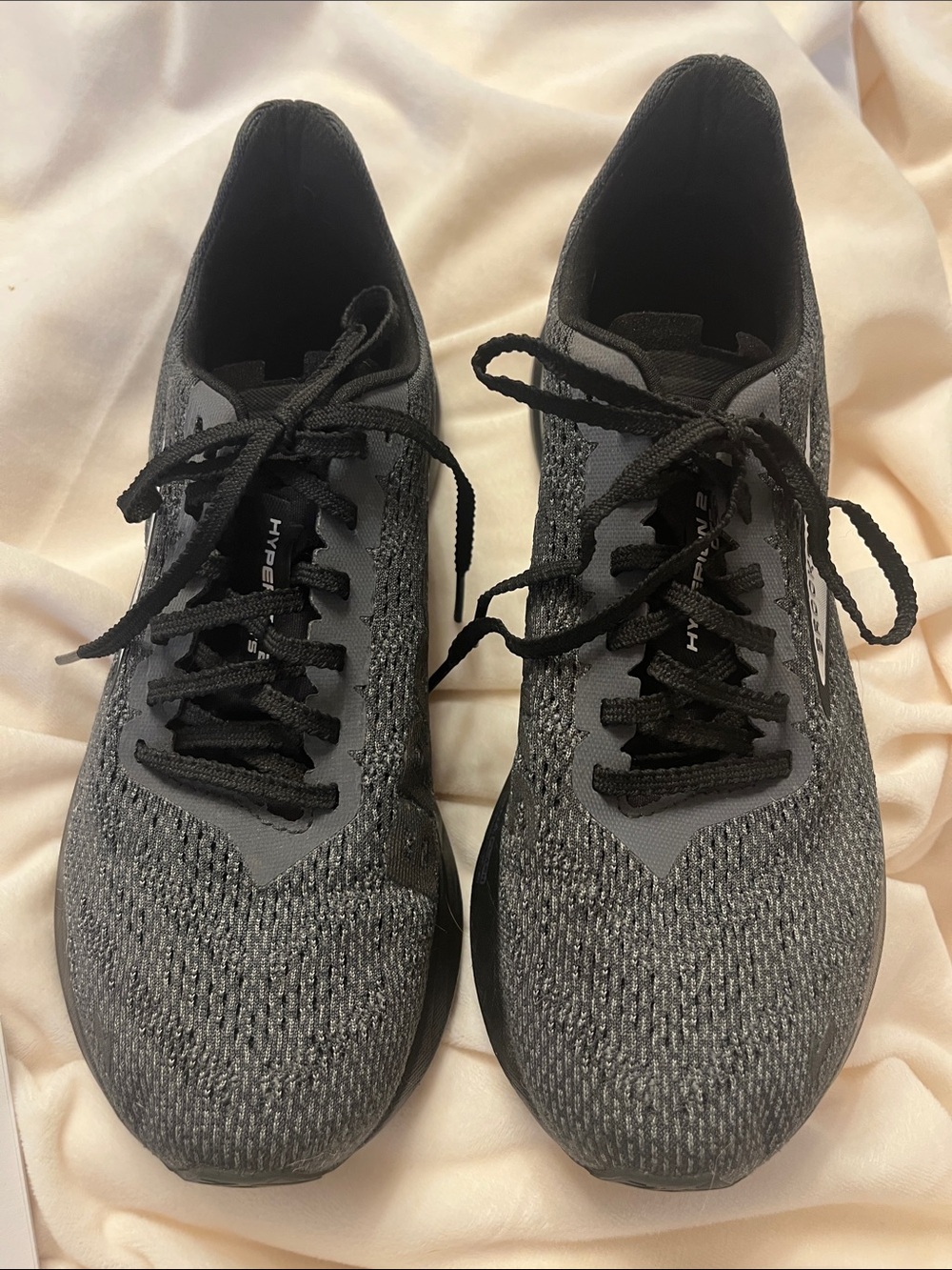 Brooks Hyperion GTS 2.  Size 7, Black/Ebony/Primer Gray.